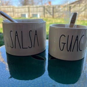 Rae Dunn- Salsa & Guac bowls